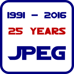 Logo for JPEG Jubiläum
